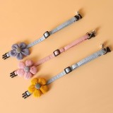 Collier pour chat avec fleur
