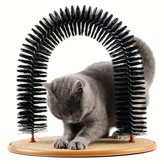 Arche de toilettage pour chat.