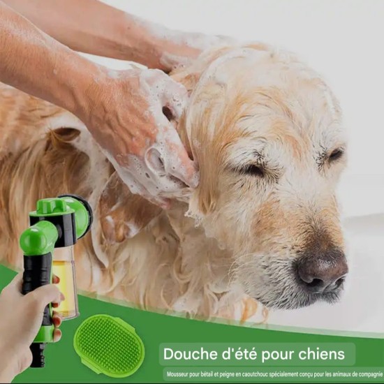 Pistolet à mousse pour animaux