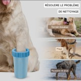 Nettoyeur de pattes pour chien