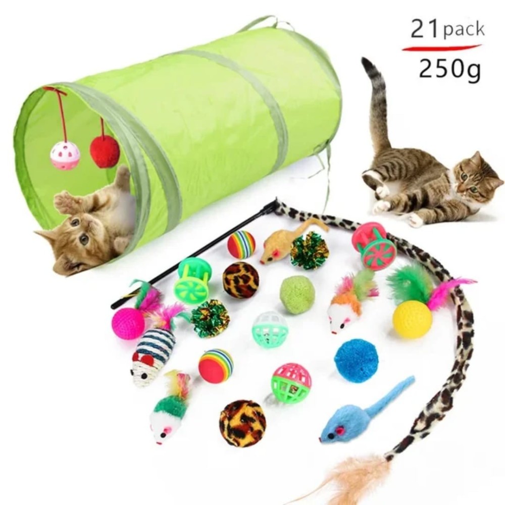 Set de jouets pour chat