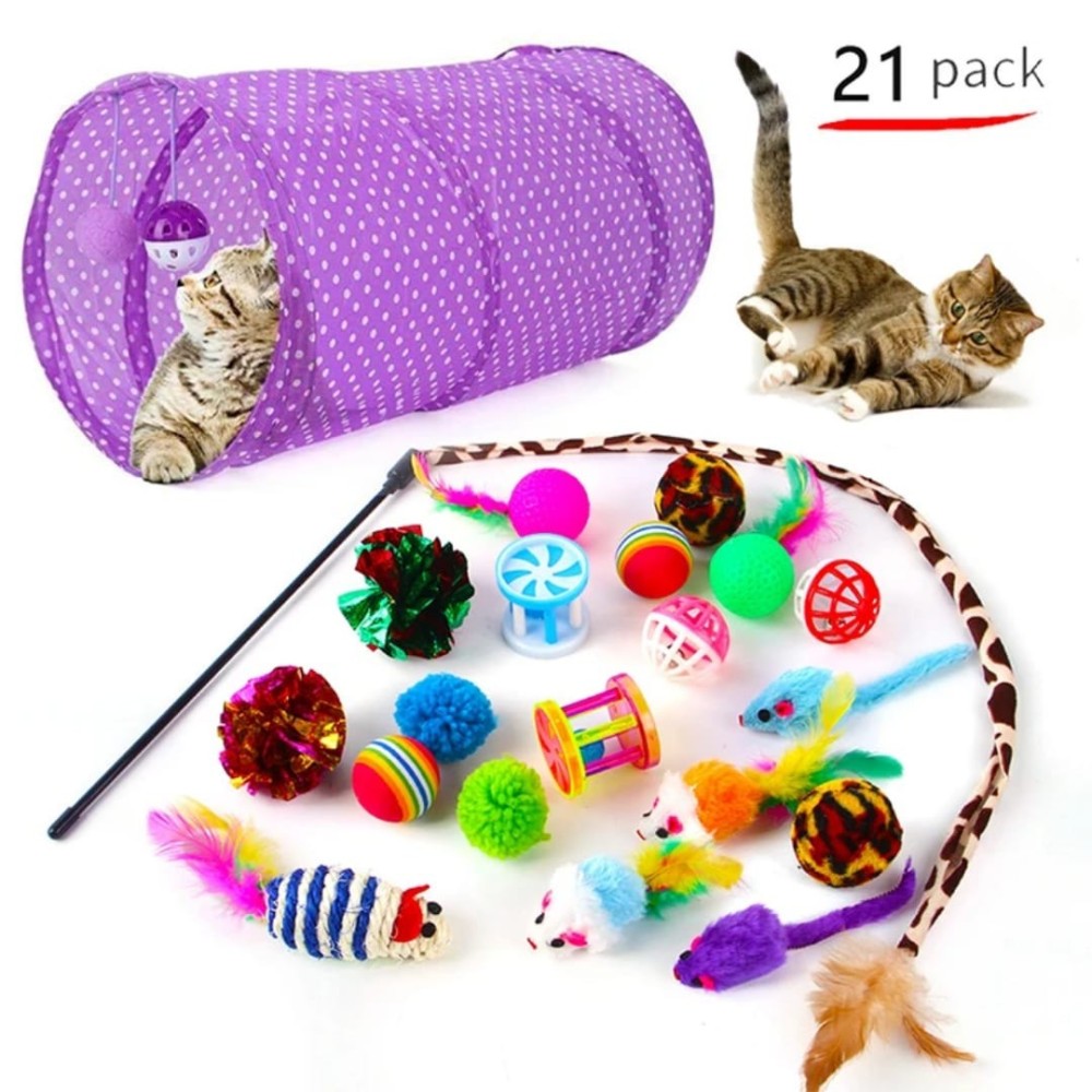 Set de jouets pour chat