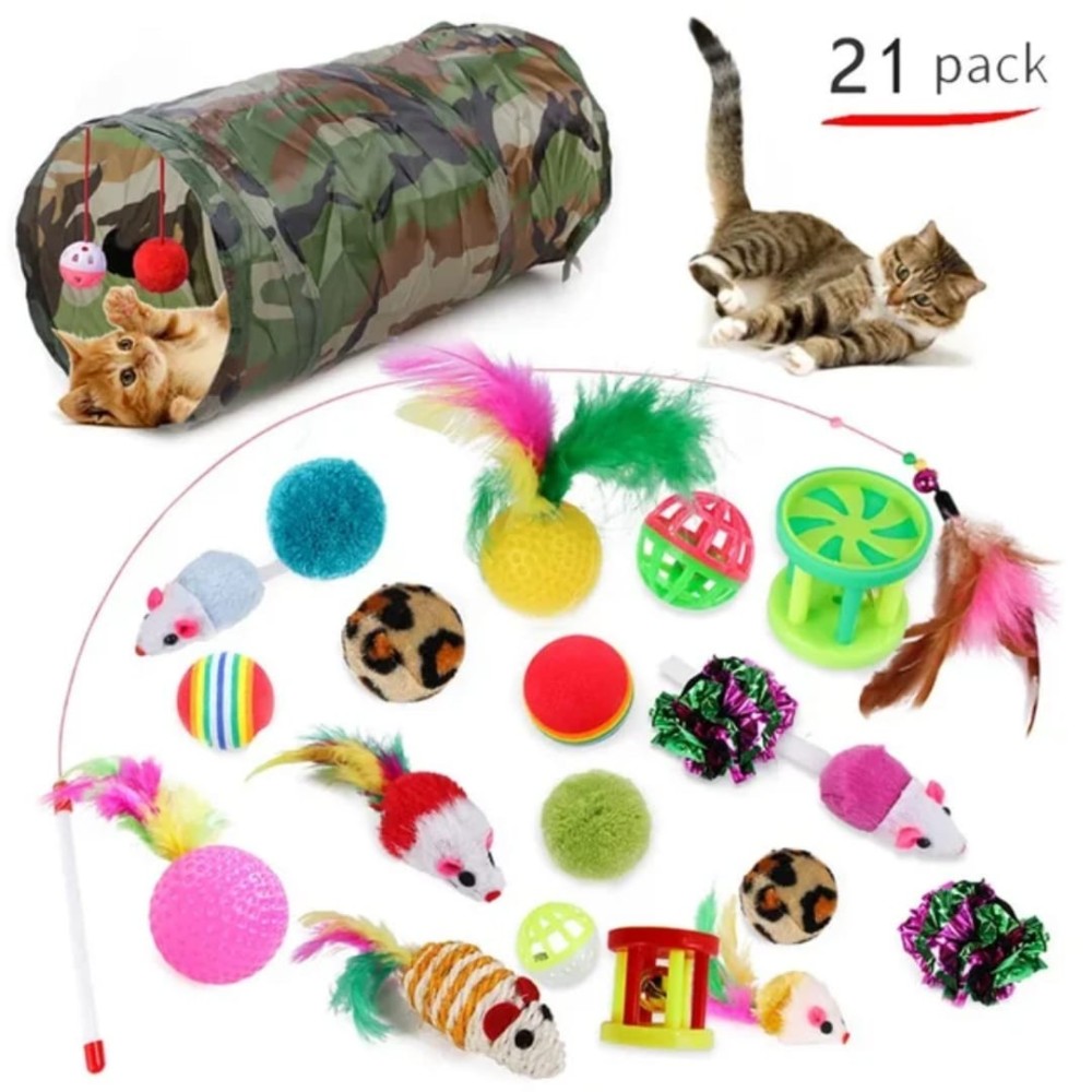 Set de jouets pour chat