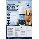 Shampoing anti-puces et anti-tiques pour chiens