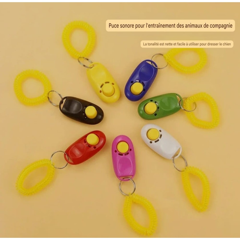 Clicker de dressage pour animaux