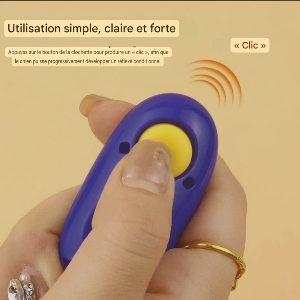 Clicker de dressage pour animaux