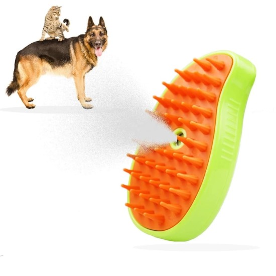 Brosse à vapeur pour animaux