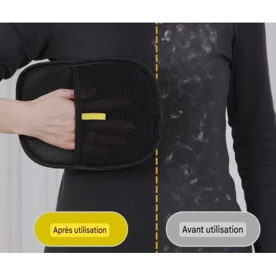 Gant électrostatique pour animaux de compagnie