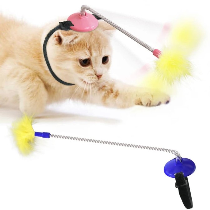 Serre-tête interactif pour chat