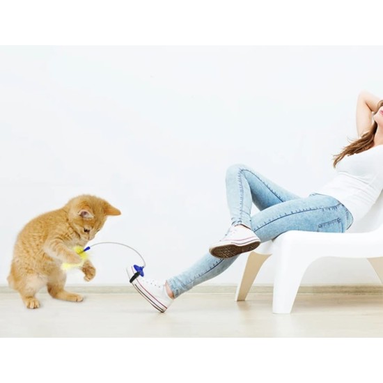 Serre-tête interactif pour chat