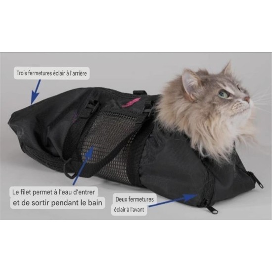 Sac de toilettage pour chat