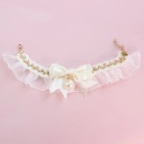 Collier en dentelle