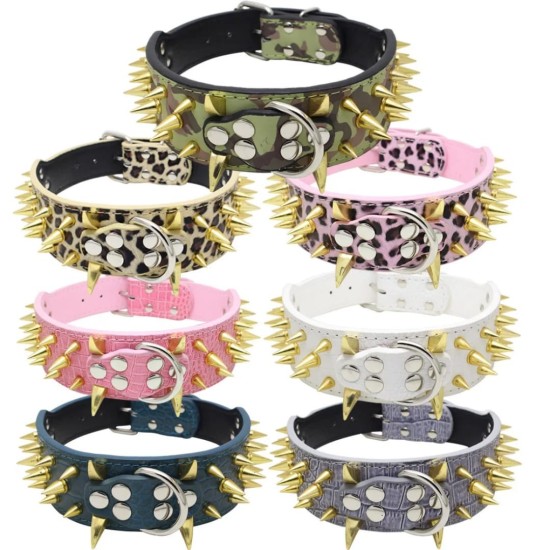 Collier clouté pour chien