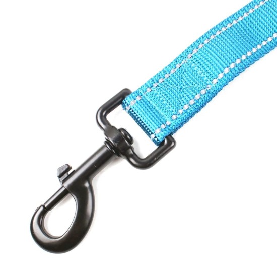 Laisse pour chien à double poignée.