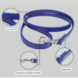 Laisse cuir synthétique pour chien